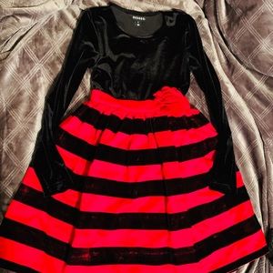 Fancy girls dress, size 8